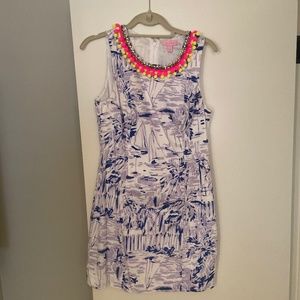 Lilly purple cocktail dress